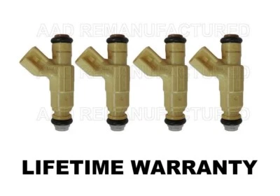 Оригинальный набор из 4 топливных форсунок Bosch для Ford Focus 2,0 л SOHC - Изображение 1 из 2