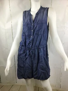 Kelly Renee Women’s Blue Chambray Color Denim Jumper Sz. XL W/Pockets - Picture 1 of 18