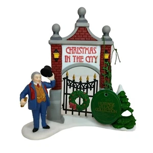 Dept 56 Heritage-Christmas in the City Series Sign "A Key To The City"  #5889-3 - Picture 1 of 19