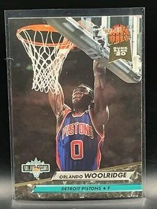 Orlando Woolridge 1992-93 NBA FLEER ULTRA DUNK RANK #20 NBA Card PISTONS #220 - Picture 1 of 1