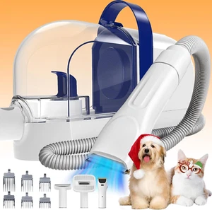 Aspiradora para perros, aspiradora para pelo de perro 12Kpa, aspiradora para aseo de mascotas para perros con bajo - Imagen 1 de 12