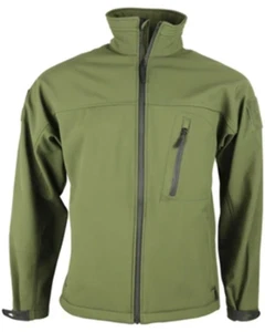 Kombat UK Trooper Tactical Softshell Jacke (olivgrün) Military Army Style - Bild 1 von 2