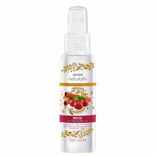 Avon Naturals Raspberry Body Mist Body Spray 100 ml New Rare Winter Treasure