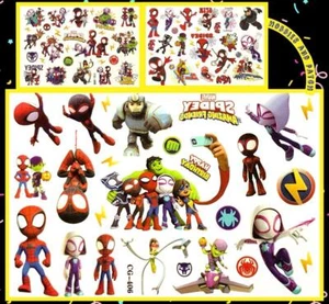 temporäres Tattoo Spider-Man Spidey Ghost temporäre Tattoos Sticker Spider Man - Bild 1 von 7