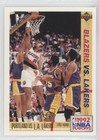 1991-92 International Italian Portland Trail Blazers Los Angeles Lakers vs #162
