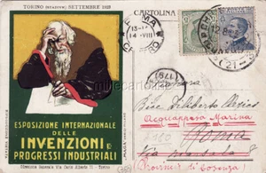 * PUBBLICITARIA - Mauzan, Esposizione invenzioni Torino 1923 - Picture 1 of 2