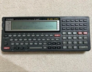 CASIO Pocket Z-1GR Computer Super College Working Tested from Japan - Afbeelding 1 van 7