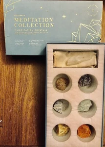 7 Meditation Calming Crystals To Help Deepen Meditation W Gift Box 7floz - Bild 1 von 5