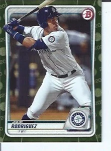Julio Rodriguez 2020 Bowman Prospect Camo - Picture 1 of 1