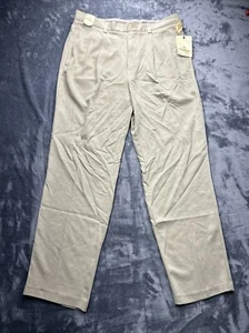 Tommy Bahama St Thomas Hombres 36x32 Pantalones de Seda Pantalones Tostado Caqui Leer - Imagen 1 de 9