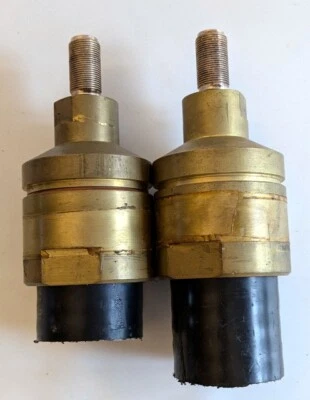 (Pair) Cablewave 1-5/8" N-female connectors FLC158-50NF  738851  coaxial heliax - Image 1 of 3