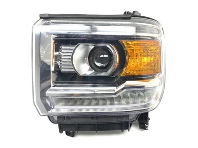 Left Driver Side Headlight Aftermarket Fits 2017-2019 GMC Sierra 2500 3500 84082 - Image 1 of 4