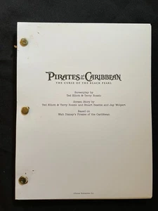 "Pirates of the Caribbean: The Curse of the Black Pearl" (2003) Screenplay - Picture 1 of 11