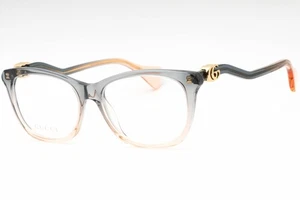 GUCCI GG1012O 002 Eyeglasses Blue Frame 54mm - Picture 1 of 4