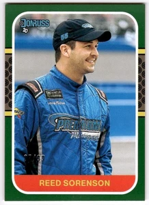 2020 Donruss Racing #122 Reed Sorenson Green Variation /99 - Picture 1 of 2