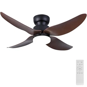 Ceiling Fan with Lights and Remote, 36 inch Modern Ceiling Fan, Adjustable in... - Picture 1 of 9