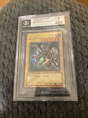 Red Eyes Black Dragon 1st Edition BGS 7 - Image 1 of 4