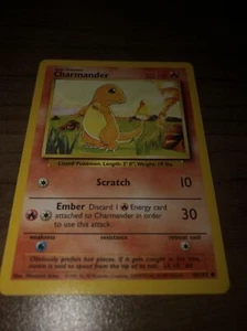 1999 Charmander Base Set Pokemon Karte 46/102 WOTC WIZARDS MINT - Bild 1 von 9
