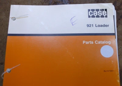 CASE 921 Front End Wheel Loader Parts Manual book catalog 1993 spare rubber tire - Image 1 of 4