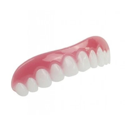 Cosmetic Denture Fake Teeth Silicone Upper Dental Facet - Image 1 of 3