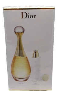 J'ADORE by DIOR  SET 2 pc's👑3.4 OZ & 0.34 OZ EAU DE PARFUM  👑 SEALED BOX - Picture 1 of 4