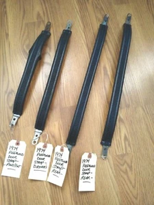 Cadillac Fleetwood 1973 1974 correas de tracción de puerta *Juego de 4* Talismán *Azul oscuro* - Imagen 1 de 7