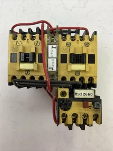 ALLEN BRADLEY REVERSING STARTER (100-A09ND3 COIL 120V + 193-BSB 16 1.0-1.6A) - Picture 1 of 8