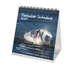 Tierzauber Schwne Kalender fr 2025 Format 10cm x 10cm Schwan Schwne- Seelenza