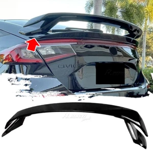 For Honda Civic Hatchback 2022-2025 Gloss Black HP Style Rear Spoiler Wing - Picture 1 of 15