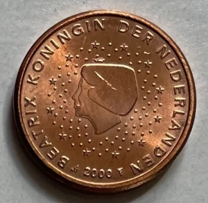 Netherlands 1 Cent 2000 - Queen Beatrix - Picture 1 of 5