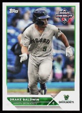 2023 Topps Pro Debut DRAKE BALDWIN #PD-123  Baseball  AUGUSTA GREENJACKETS