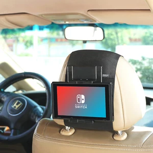 Car Seat Tablet Holder Phone Mount Bracket for iPad, Galaxy, HUAWEI, Switch 2 - Picture 1 of 6