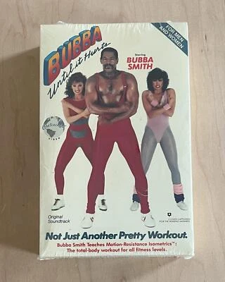 BUBBA UNTIL IT HURTS (1985) Sealed Betamax Continental Bubba Smith NFL Workout - Image 1 of 4