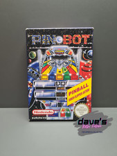 Pinbot-Nintendo-NES-PAL - NOE-OVP-CIB-Boxed - Pinball