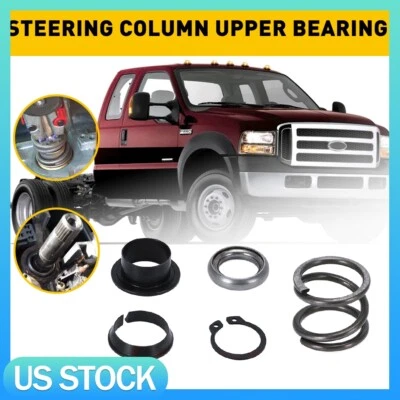 Kit de cojinete superior de columna de dirección para Ford E-350 E-450 Super Duty 1992-2003 Foto 1 de 4