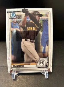 Bowman Chrome Prospects Taylor Trammell San Diego Padres BCP-130 2020 - Imagen 1 de 2