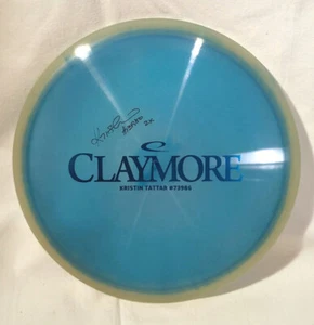 Kristin Tattar SIGNED - Lat 64 Opto Moonshine Claymore - Autographed - Latt - Picture 1 of 2