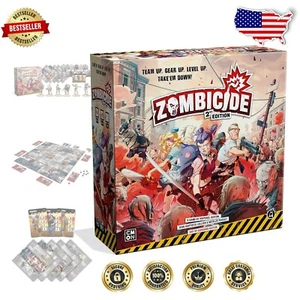 Updated Zombicide Board Game | 1-6 Players | Adrenaline-Powered Zombie Action - Picture 1 of 8
