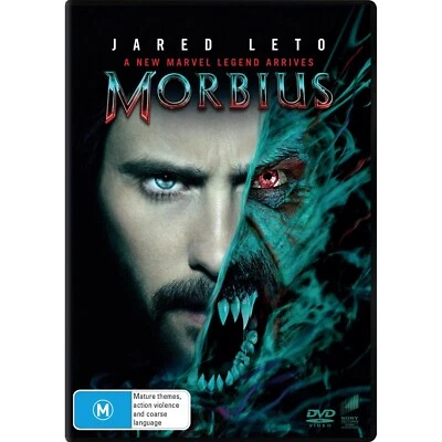 Morbius (DVD, 2022) PAL Region 2 4 5 (Jared Leto, Matt Smith) BRAND NEW / SEALED - Image 1 of 4