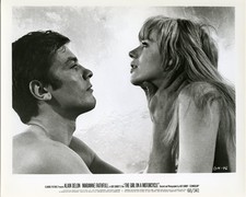 GIRL ON A MOTORCYCLE MARIANNE FAITHFULL ALAIN DELON SEXY SCENE 0RIGINAL PHOTO