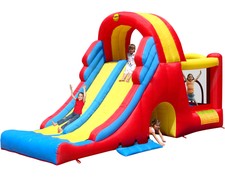 SALTERELLO CON SCIVOLO GONFIABILE PER FESTE, ANIMAZIONE, COMPLEANNO, REGALO
