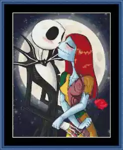 Nightmare Before Christmas Cross Stitch Kit - Picture 1 of 2