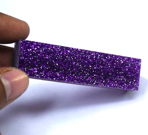 101 Ct+ Natural New Glitter Purple Opal Australian Certified Untreated Gemstone - Picture 1 of 8
