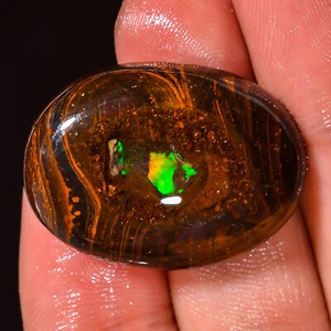 (20X28X06 MM) 41,70 quilates. Ópalo de roca de coroita natural ovalado piedra preciosa de alta calidad - Imagen 1 de 7