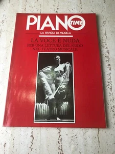 Piano Time n. 69 1988 La voce è nuda per  lettura del nudo nel teatro musicale - Imagen 1 de 1