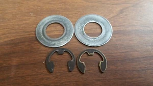 Craftsman Lawn Tractor 917271530 Rear Wheel E Clips & Washers STD581075 121748X - Picture 1 of 1