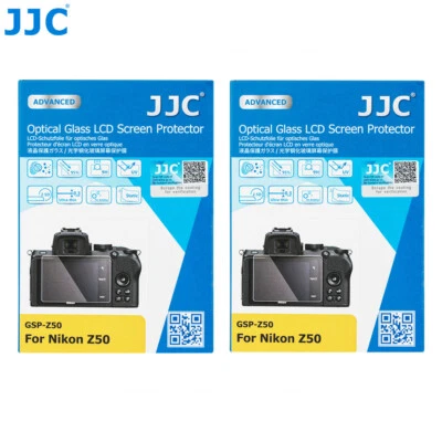 2Pcs 0.3mm 9H HD Ultra-thin Optical Tempered Glass Screen Protector fr Nikon Z50 - Image 1 of 4