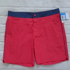 Columbia Men's Shorts Omni-Shield Red Size 38" x 8" Ins Lakedale Cove - Picture 1 of 8