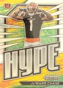 2022 Panini Prizm - Hype #H-6 Ja'Marr Chase Cincinnati Bengals - Picture 1 of 2