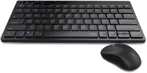 Rapoo 8000M kabelloses Multi-Mode Deskset Tastatur & Maus schwarz DE-Layout - Bild 1 von 4